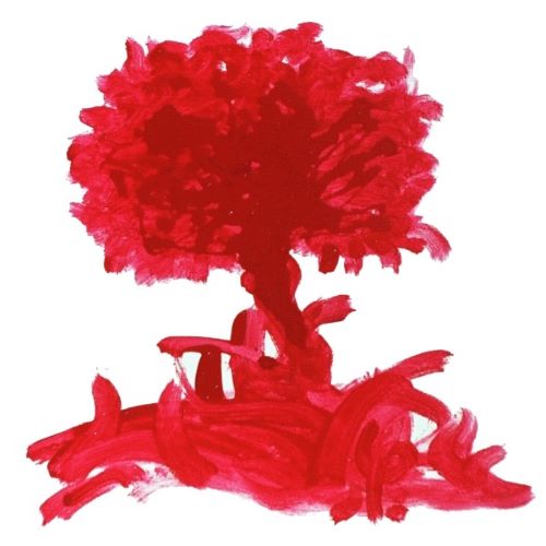 albero rosso